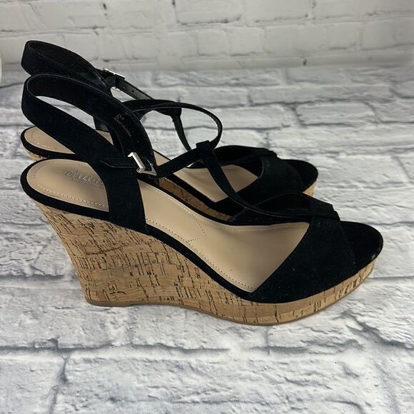 Charles By Charles David Lucas Wedge Sandal Size 11 M NWT - Picture 8 of 11